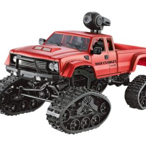 AMEWI Rock Crawler - Pickup Truck FPV med hjul og kæder 4WD RTR - Fjernstyret lastbil