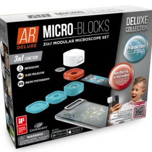 AR Micro-Blocks 3i1 modulært mikroskop sæt til mobilen - Deluxe
