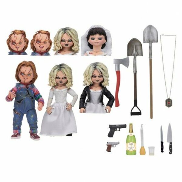 Action Figurer Neca Chucky y Tiffany