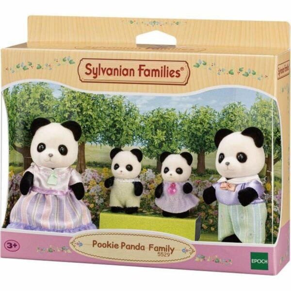 Action Figurer Sylvanian Families The Panda Family