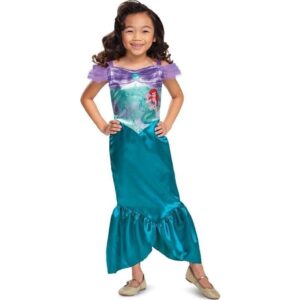 Ariel Basic Costume - Little Mermaid Size M 7-8 Years Old