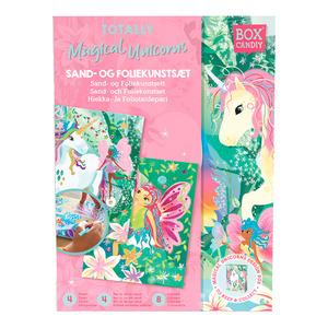 BOX CANDIY Sand and Foil Art - Totally Magical Unicorns - 1 stk