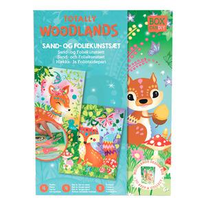 BOX CANDIY Sand and Foil Art - Totally Woodlands - 1 stk