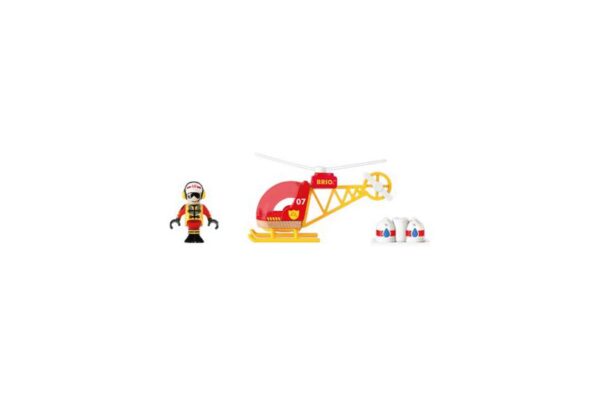 BRIO World - Firefighter Helicopter - Actionfigur