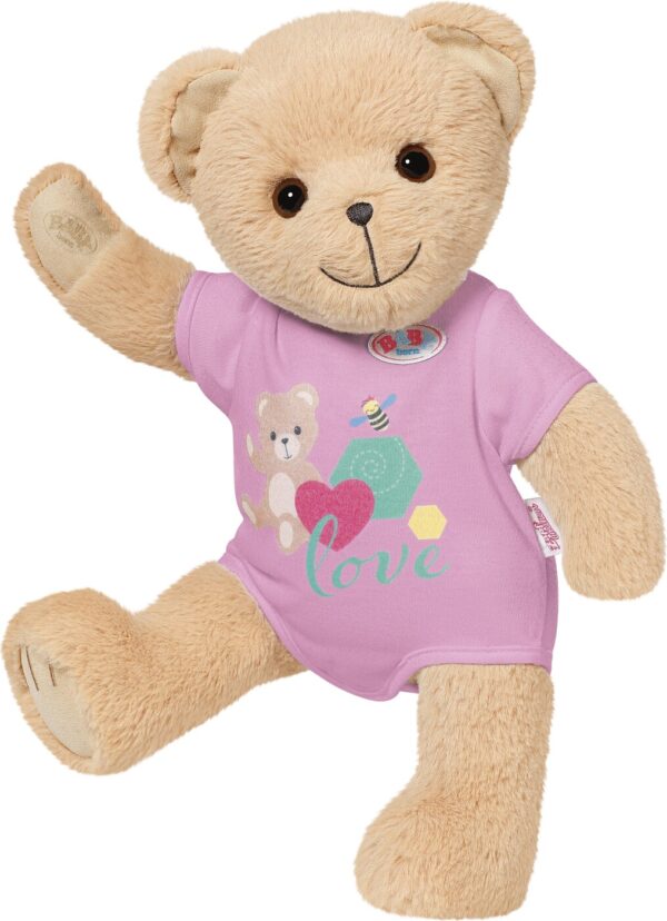 Baby Born - Bamse Bjørn - Pink - 36 Cm