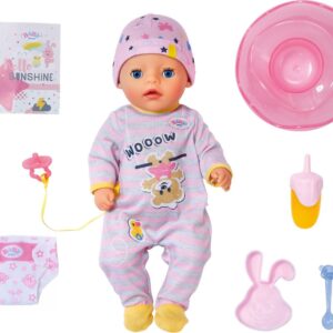 Babyborn Dukke - Little Girl Med Tilbehør - 36 Cm