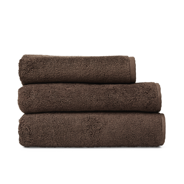 Badehåndklæder | 70x140 cm | Damask-terry | Egyptisk bomuld | Mahogany Brown | Georg Jensen Damask