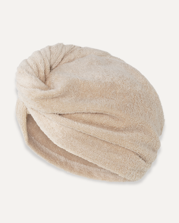 Bambus hårturban | Beige | Beige