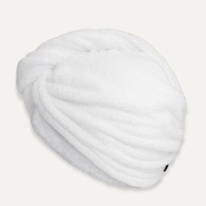 Bambus hårturban | White | White