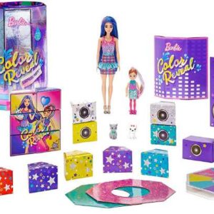 Barbie - Color Reveal Surprise Party Dukke og tilbehør