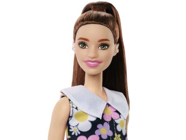 Barbie-Dukke Mattel Barbie-Dukke Fashionistas Blomsterkjole / Høreapparat Hbv19 Mattel