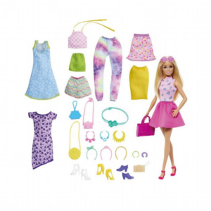 Barbie Mix&Match Dukke med Tilbehør