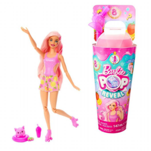 Barbie Pop Reveal Dukke Jordbær