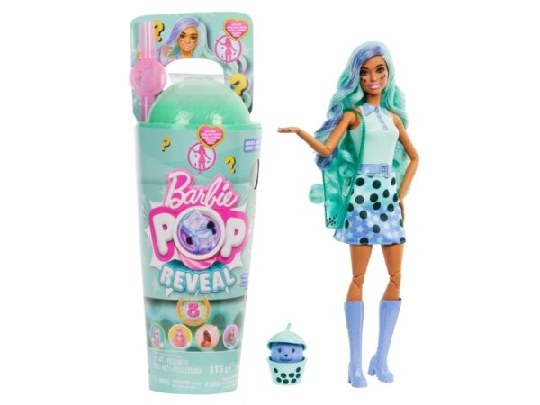 Barbie Pop Reveal -Dukke, Mode Dukke, Hunstik, 3 År, Pige, Flerfarvet