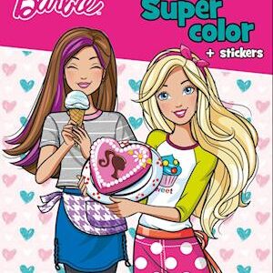 Barbie - SUPER COLOR + STICKERS CARRY ALONG