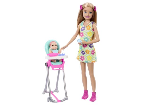 Barbie Skipper Babysitters Inc. Skipper Babysitters Inc-Dukker Og Legesæt, Mode Dukke, Hunstik, 3 År, Pige, 254 Mm, Flerfarvet