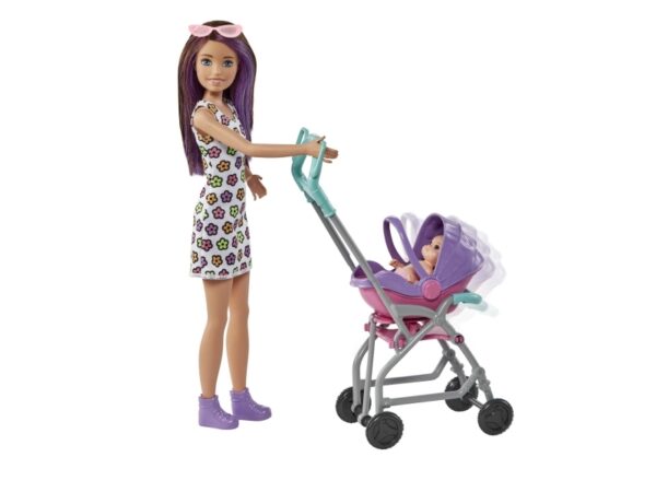 Barbie Skipper Babysitters Inc. Skipper Babysitters Inc-Dukker Og -Legesæt, Mode Dukke, Pige, 3 År, Pige, 202 Mm, Flerfarvet