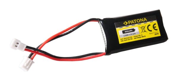 Batteri 3,7V 600mAh Walkera Li-Polymer til Syma X5 Drone, Walkera CB100