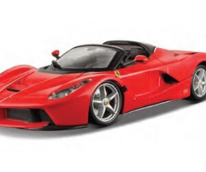 Bburago Laferrari Aperta, Bil, Formonterede, 1:24, Laferrari Aperta, Sort, Rød, Model Af Landkøretøj