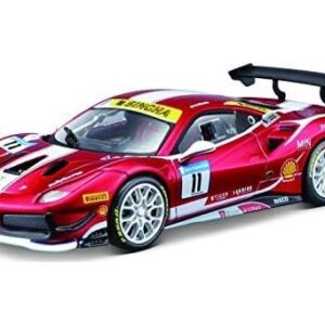 Bburago Model Car 18-26308 Ferrari 488 Challenge (Formula Racing) 1:24