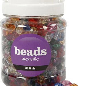 Beads Facetperler - 10-16mm - 440 Stk.