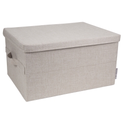 Bigso Box Beige opbevaringskasse - large