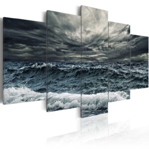 Billede - A storm is coming - 100 x 50 cm - Premium Print