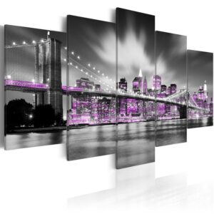 Billede - Amethystine New York - 100 x 50 cm - Standard