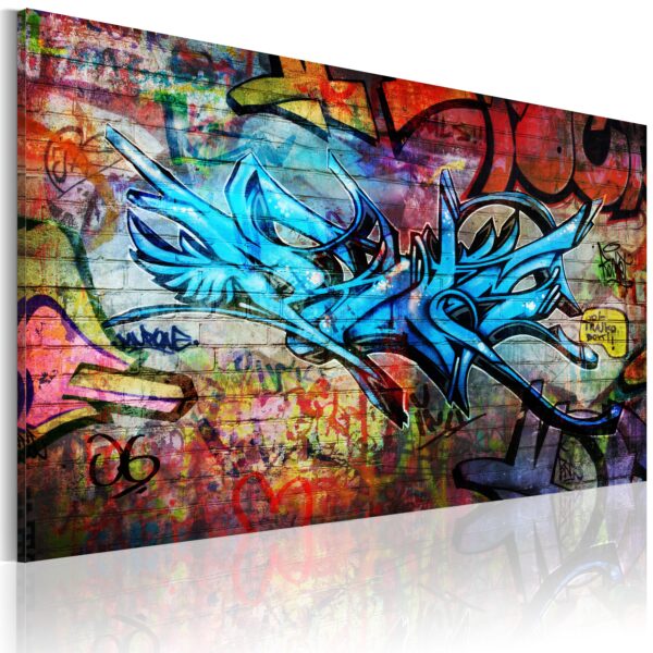 Billede - Anonymous graffiti - 60 x 40 cm - Premium Print