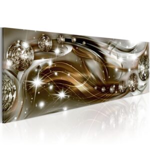 Billede - Artistic Ribbons - 120 x 40 cm - Premium Print