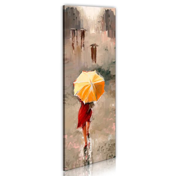 Billede - Beauty in the rain - 40 x 120 cm - Premium Print