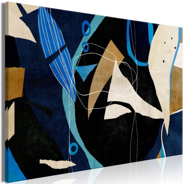 Billede - Configuration of Abstraction (1 Part) Wide - 90 x 60 cm - Premium Print