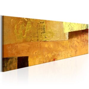 Billede - Golden Torrent - 120 x 40 cm - På italiensk lærred