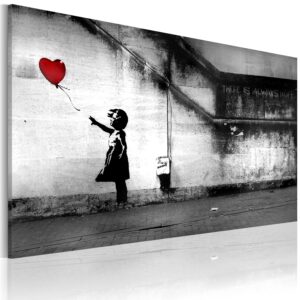 Billede - hope (Banksy) - 30 x 20 cm - På italiensk lærred