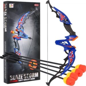 Børnebue 8+ Blaze Storm Sportslegetøj + 4 Skumpile