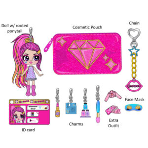 Bpack dukke accessories - Deluxe Makeover Madness - Diamond Diva Girl