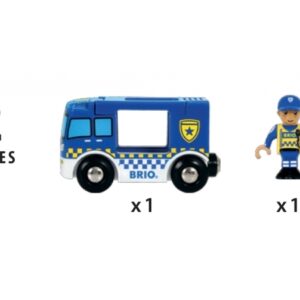 Brio - Police Van (33825) / Cars And Vehicles / Blue