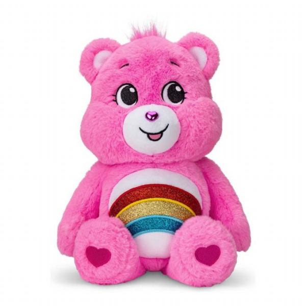 Care Bear Glitter Belly Cheer Bamse 36cm