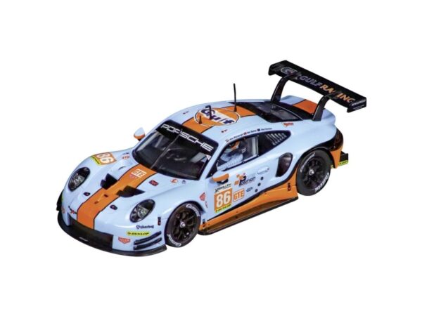 Carrera 20027780 Evolution Bil Porsche 911 Rsr Gulf Racing, Mike Wainwright, No. 86, Silverstone 2018