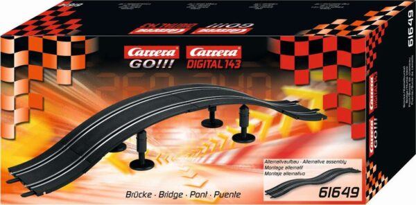 Carrera - Bridge - Hump Track - Go - Digital 143