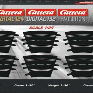 Carrera - Curve Sving - 1/30° - 6 Dele