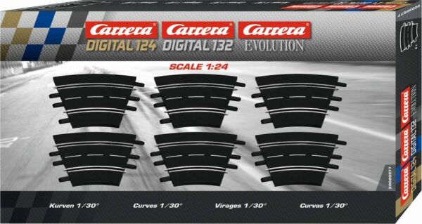 Carrera - Curve Sving - 1/30° - 6 Dele