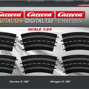 Carrera - Curve Sving - 3/30° - 6 Dele