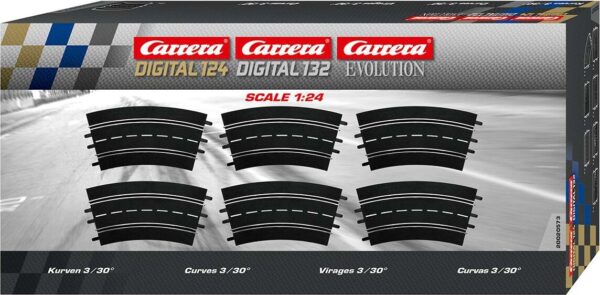 Carrera - Curve Sving - 3/30° - 6 Dele