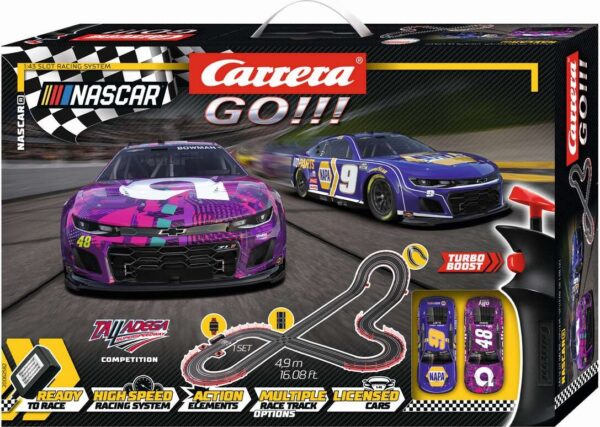 Carrera - Go - Racerbane Sæt - Nascar Talladega