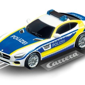 Carrera Rc Mercedes-Amg Gt Coupé "Police", Bil, 6 År, Blå, Hvid, Gul