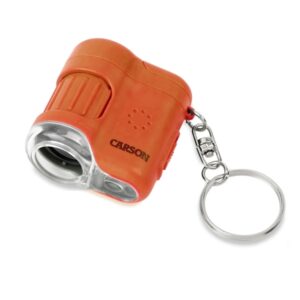 Carson Micromini 20X, Digitalt Mikroskop, Orange, Sølv, 20X, Led, Batteri, 23 Mm