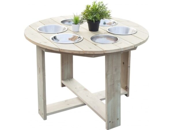 Classic World Classic World Educational Garden Table 6 Functions Fun With Sand, Liquid, Stones