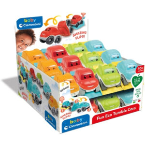 Clementoni Fun Eco Tumble Cars, Bil, 1 År, Plast, Flerfarvet