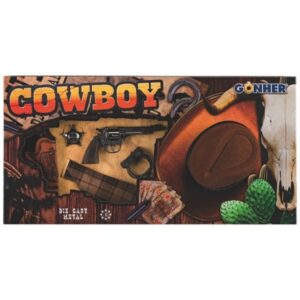 Conjunto Cowboy Pistola 8 Tiros Sombrero 72X37